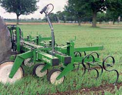 Computer vision based, guidance system for non-chemical weed control