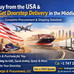 Complete Procurement & Shipping by Proxima Cargo & Procurement, LLC Are you looking to buy products from the USA and ship them to the Middle East without stress, delays, or hidden costs?
